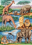        Maia "African Wildlife" 42*29, MEZ , 5678000-01212      