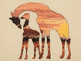        Maia "Giraffes Silhouette" 20*26, MEZ , 5678000-05042      