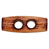 Пуговица для застежки клевант с 2 отверстиями, размер 32мм, Union Knopf by Prym,U0025104032001601-25